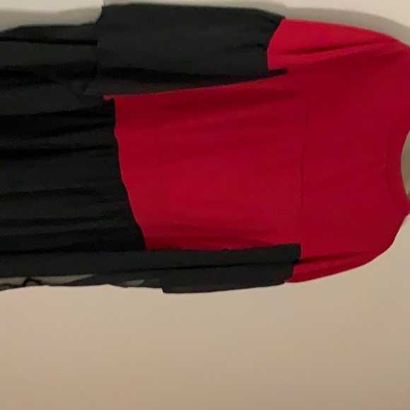 Red and Black Halloween Medieval Dress - Picture 9 of 12